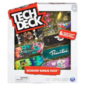 ست 6 تایی اسکیت انگشتی تک دک Tech Deck مدل Primitive