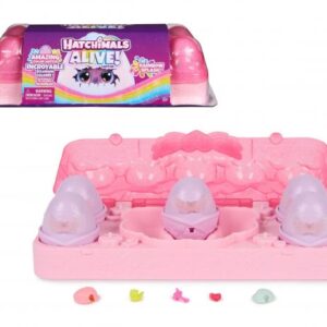 پک 5 تایی هچیمال مدل Rainbow Splash سری Hatchimals Alive