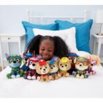 عروسک پولیشی 18 سانتی مارشال سگ های نگهبان Paw Patrol سری The Mighty Movie, تنوع: 6067089-Marshall, image 3