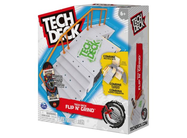 پیست اسکیت انگشتی Tech Deck مدل Flip N Grind, image
