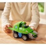 ماشین لاک پشتی با فیگور راکی سگ های نگهبان Paw Patrol سری Jungle Pups, تنوع: 6067778-Rocky, image 3