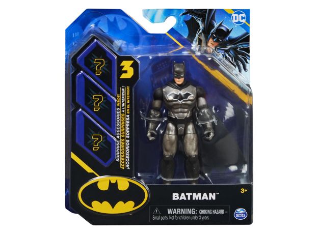 فیگور 10 سانتی Batman با 3 اکسسوری شانسی, تنوع: 6055946-Batman, image