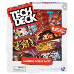 ست 6 تایی اسکیت انگشتی تک دک Tech Deck مدل Finesse, image