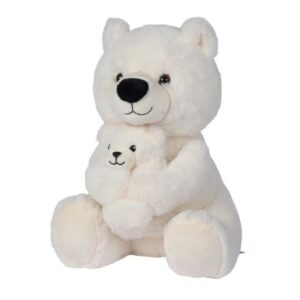 عروسک 28 سانتی خرس قطبی پوليشی با نی‌نی Nicotoy, تنوع: 6305851121-Polar, image