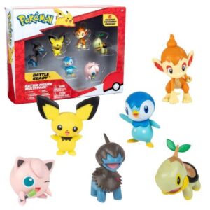 پک 6 تایی فیگور های پوکمون Pokemon سری Battle Ready, image