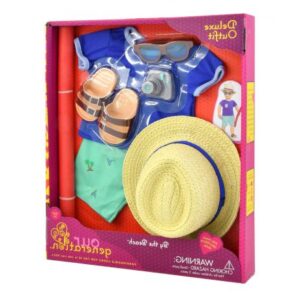 لباس عروسک 46 سانتی OG مدل Boy Doll Swimsuit, image