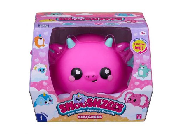 عروسک اسکوییشی 19 سانتی Smooshzees مدل Dinky سری Large Snugzees, تنوع: 08104-Dinky, image