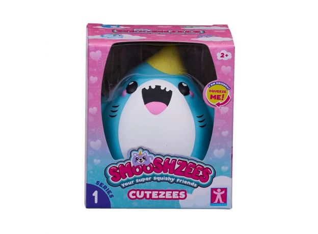 عروسک اسکوییشی 9 سانتی Smooshzees مدل Snaws سری Mini Cutezees, تنوع: 08102-Snaws, image