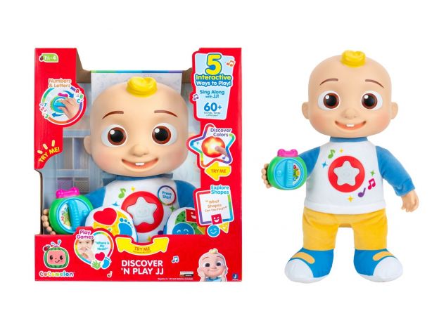 عروسک آموزشی 27 سانتی رباتیک جی جی Cocomelon, image