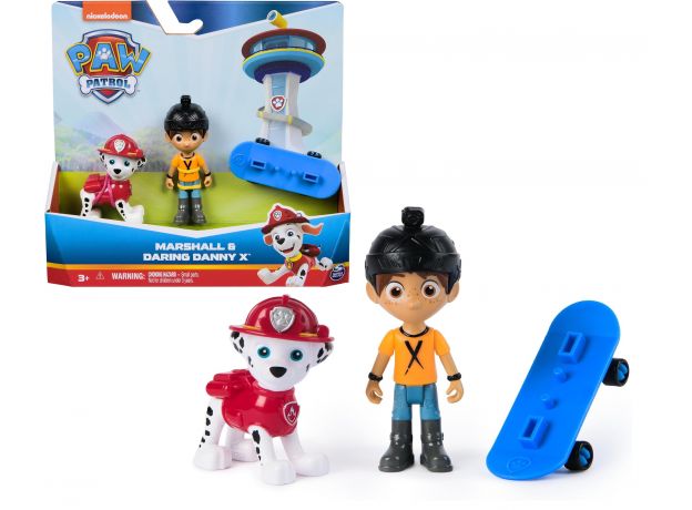 ست فیگورهای مارشال و Daring Danny x سگ های نگهبان Paw Patrol, تنوع: 6070734-Marshall, image