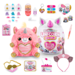 عروسک سورپرایزی رینبوکورنز RainBocoRns سری Unicorn Rescue با شاخ صورتی, تنوع: 9262-Pink, image