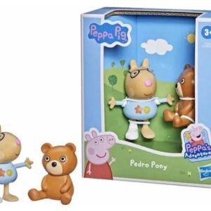 فیگور پدرو پونی به همراه تدی Peppa Pig