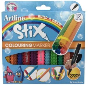ماژیک نقاشی 12 رنگ Artline سری Stix
