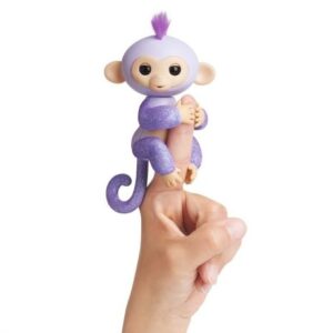ربات میمون انگشتی درخشان فینگرلینگز Fingerlings Monkey Glitter مدل کی کی