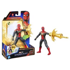 فیگور 15 سانتی اسپایدرمن آهنین همراه تار عنکبوت چرخشی فیلم Spider-Man 3, image