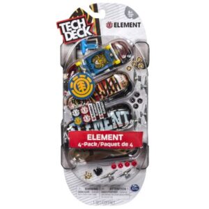 ست 4 تایی اسکیت انگشتی 96 میلی متری Element تک دک Tech-Deck