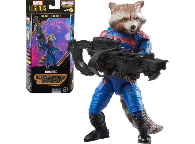 فیگور 15 سانتی راکت سری Marvel Legends, تنوع: F6480-Rocket, image