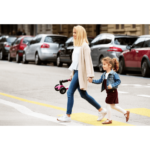 اسکوتر جمع شو مکسی دلوکس Micro بنفش با چرخ های چراغ دار, image 2