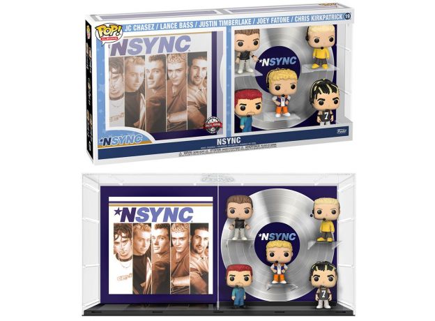 فیگورهای اسپشیال 5 تایی 9 سانتی فانکو پاپ NSYNC کاور آلبوم NSYNC (19), image