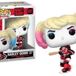 فیگور 9 سانتی فانکو پاپ هارلی کویین با چوب بیسبال (451), image