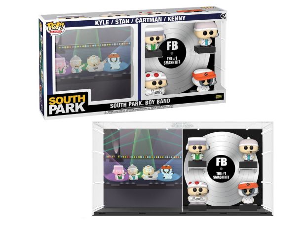 فیگورهای 4 تایی 9 سانتی فانکو پاپ South Park گروه Boyband (42), image