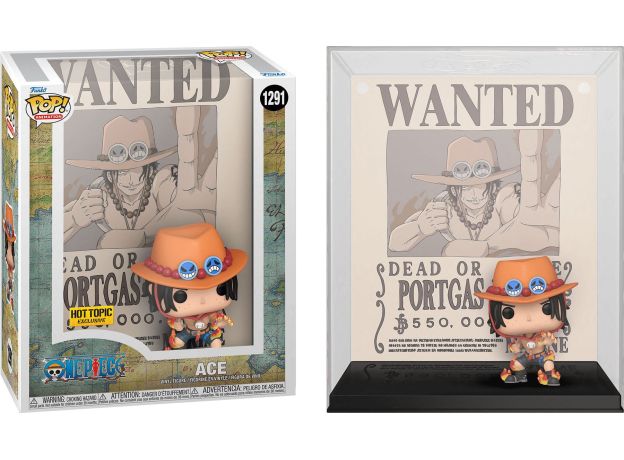 فیگور اسپشیال 9 سانتی فانکو پاپ ایس با کاور انیمیشن One Piece (1291), image