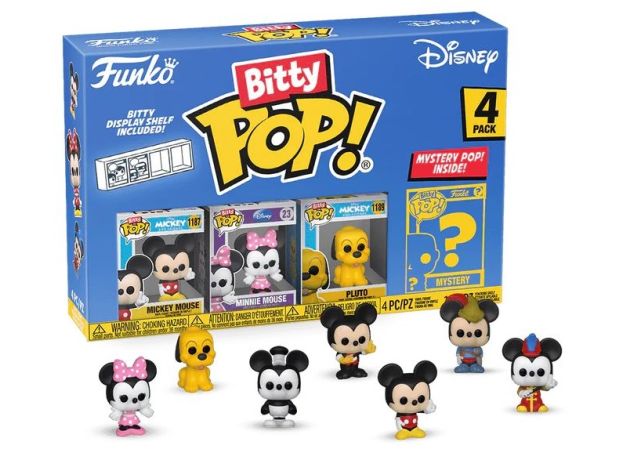 پک 4 تایی دیزنی کلاسیک فانکو بیتی پاپ مدل میکی ماوس, image