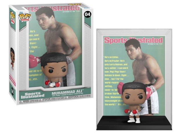 فیگور اسپشیال 9 سانتی فانکو پاپ محمد علی با کاور Sports Illustrated بوکس (04), image