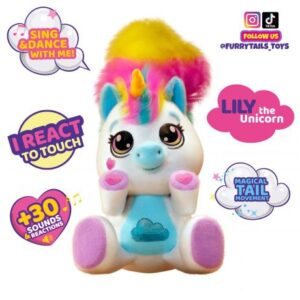 لیلی عروسک یونیکورن پولیشی رباتیک Furry Tails, image