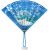 باد بزن حباب ساز مدل آبی, تنوع: 8000-unice-Blue, image