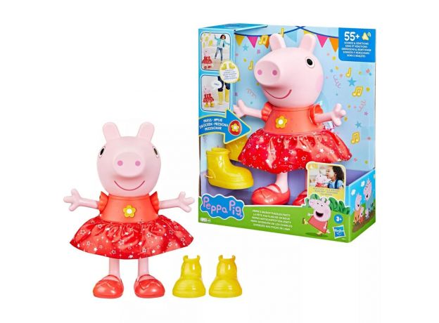 عروسک 30 سانتی Peppa Pig مدل چاله های گلی, image