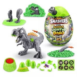 تخم داینو اسمشرز Smashers سری مگا ژوراسیک لایت آپ Mega Jurassic Lightup چراغدار با استخوان طوسی