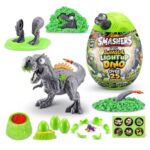 تخم داینو اسمشرز Smashers سری مگا ژوراسیک لایت آپ Mega Jurassic Lightup چراغدار با استخوان طوسی, تنوع: 74108-Gray, image