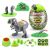 تخم داینو اسمشرز Smashers سری مگا ژوراسیک لایت آپ Mega Jurassic Lightup چراغدار با استخوان طوسی, تنوع: 74108-Gray, image