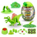 تخم داینو اسمشرز Smashers سری مگا ژوراسیک لایت آپ Mega Jurassic Lightup چراغدار با استخوان سبز, تنوع: 74108-Green, image