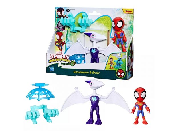 ست 2 تایی فیگور های اسپایدی و گاستوسوروس اسپایدی و دوستان شگفت انگیز, تنوع: G0123-Spidey, image