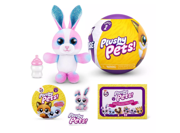 عروسک پولیشی سورپرایزی Plushy Pets سری 2, image