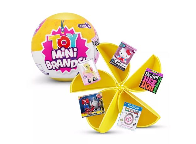 فایو سورپرایز زرد مدل Toy Mini Brands سری 3, تنوع: 77351-Series 3, image