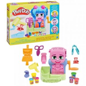 ست خمیر بازی سالن آرایش مو Play Doh