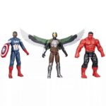 پک 3 تایی ابرقهرمانان 28 سانتی مارول سری Captain America Brave New World, image 2