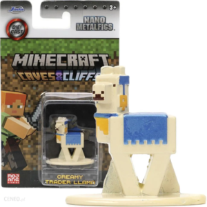 نانو فیگور فلزی Minecraft مدل Creamy Trader Llama
