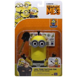 عروسک 15 سانتی‌ تیم مدل jail time tattoo tim(MINION)