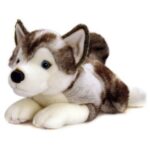 عروسک پولیشی 25 سانتی سگ هاسکی STORM HUSKY, image