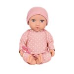عروسک نوزاد 35 سانتی LullaBaby با لباس صورتی قلبی, image 6