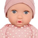 عروسک نوزاد 35 سانتی LullaBaby با لباس صورتی قلبی, image 7