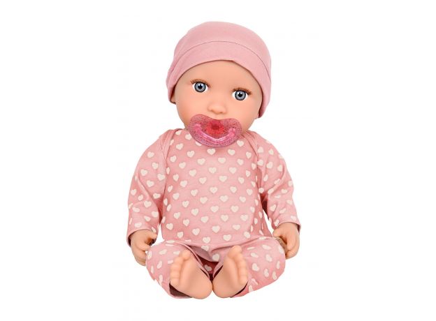 عروسک نوزاد 35 سانتی LullaBaby با لباس صورتی قلبی, image