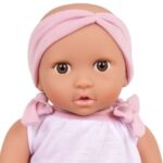عروسک نوزاد 35 سانتی LullaBaby با لباس و هدبند صورتی, image 3