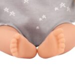 عروسک نوزاد 35 سانتی LullaBaby با لباس طوسی ستاره ای, image 9