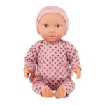 عروسک نوزاد 35 سانتی LullaBaby با لباس گلبهی قلبی, image