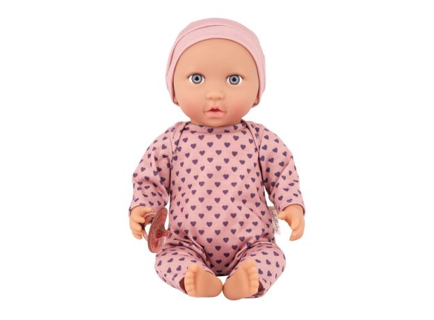 عروسک نوزاد 35 سانتی LullaBaby با لباس گلبهی قلبی, image